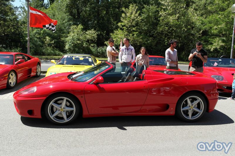 Ferrari линейка автомобилей