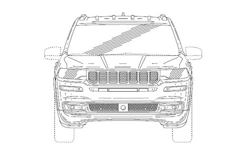 Jeep запатентовал дизайн 7-местного SUV - Grand Wagoneer либо Yuntu