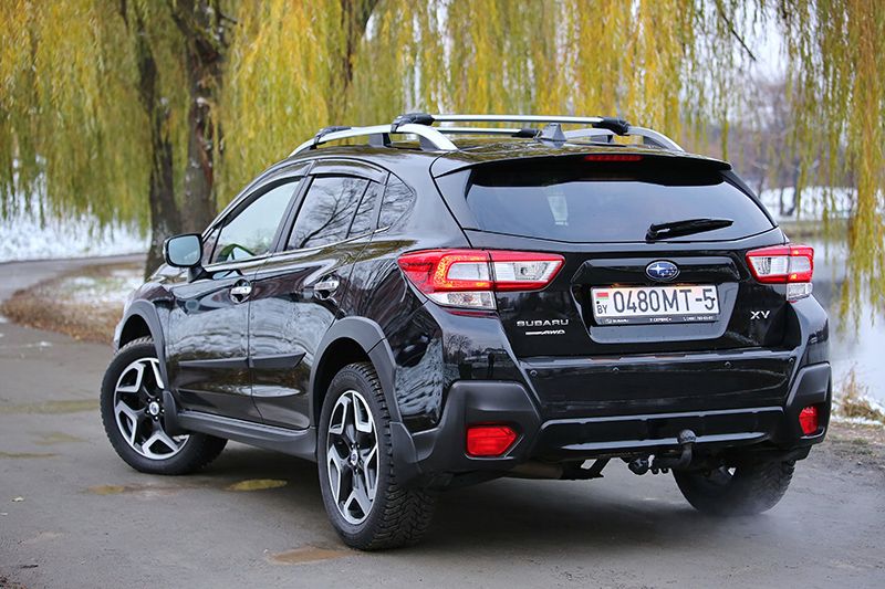 Subaru XV на подъемнике. «Мотор рычит, а машина не едет»