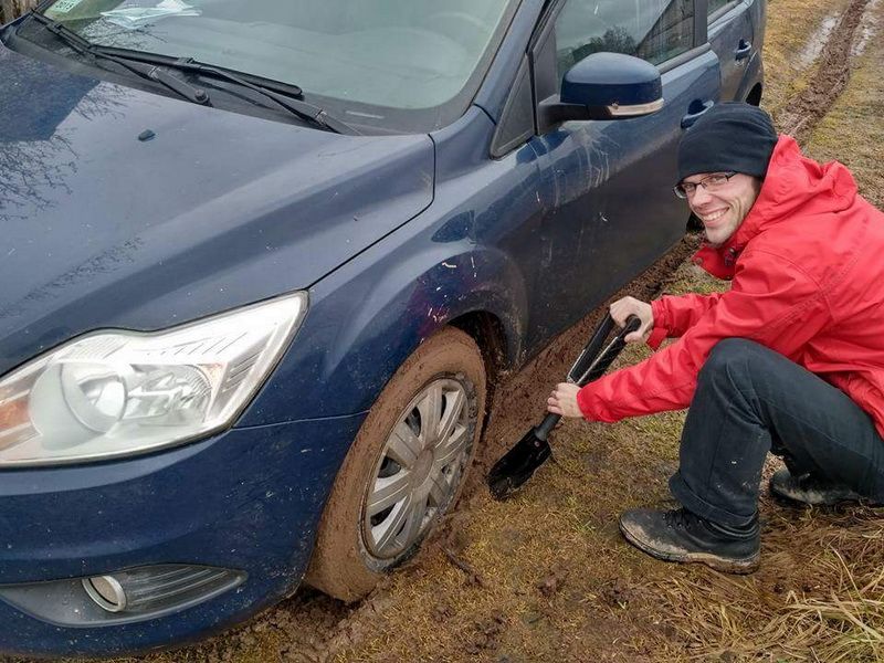 Веста св кросс по бездорожью